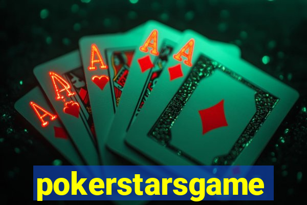 pokerstarsgame