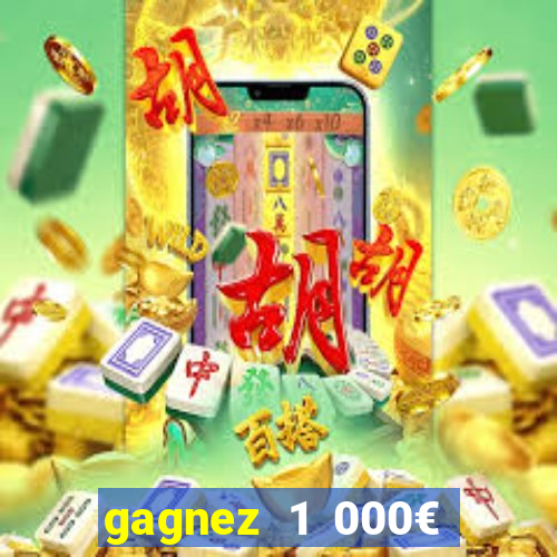 gagnez 1 000€ sur jow