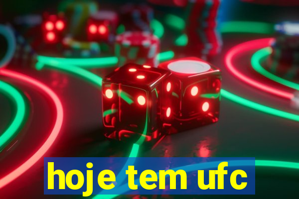 hoje tem ufc