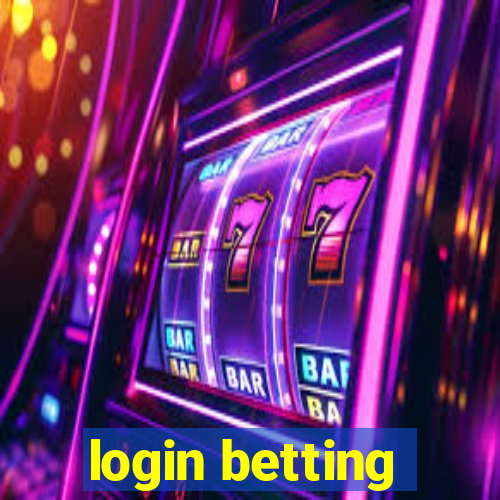 login betting