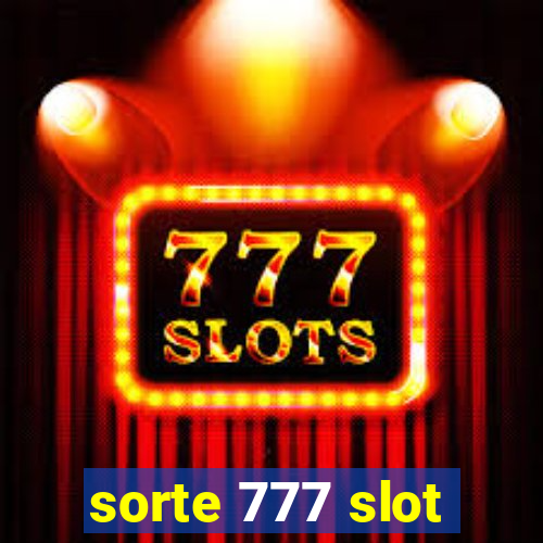 sorte 777 slot