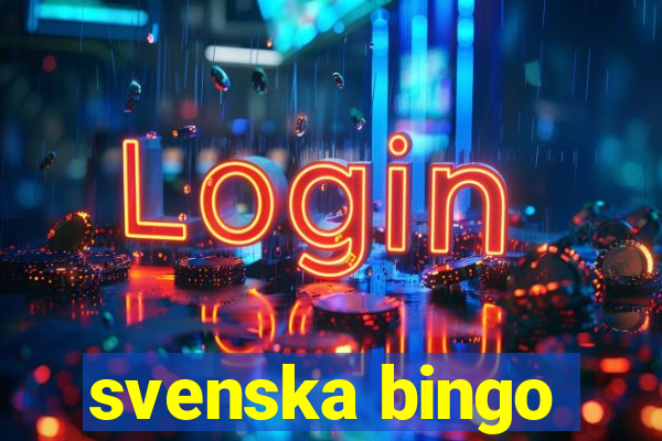 svenska bingo