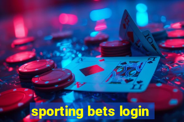 sporting bets login