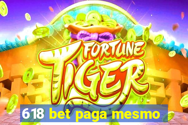 618 bet paga mesmo