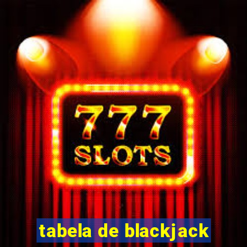 tabela de blackjack