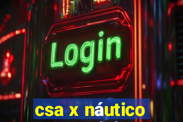 csa x náutico