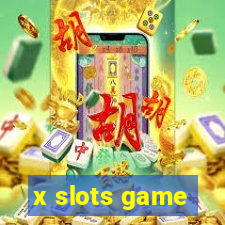 x slots game