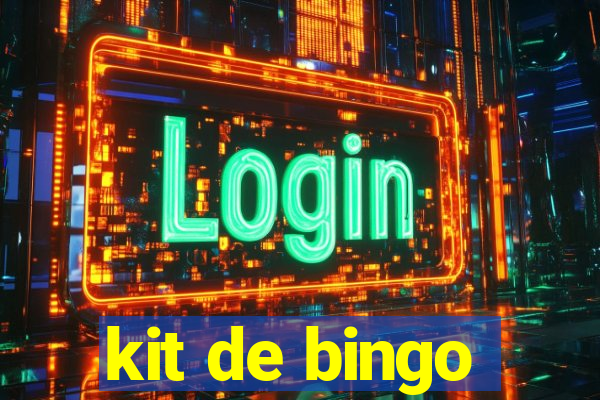 kit de bingo