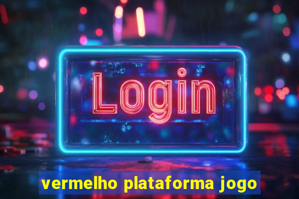 vermelho plataforma jogo