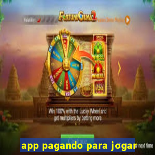 app pagando para jogar