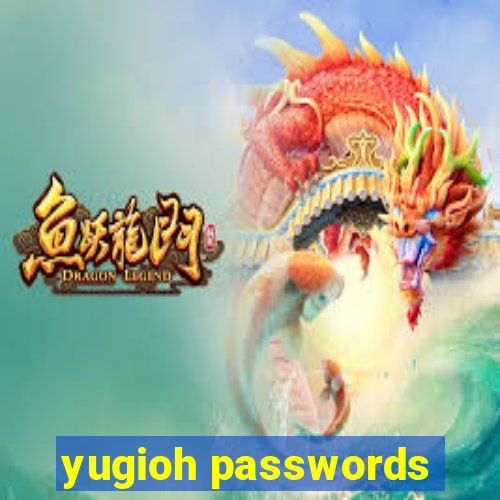 yugioh passwords