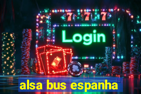 alsa bus espanha