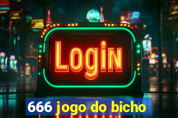 666 jogo do bicho