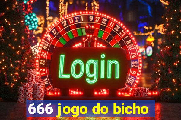 666 jogo do bicho