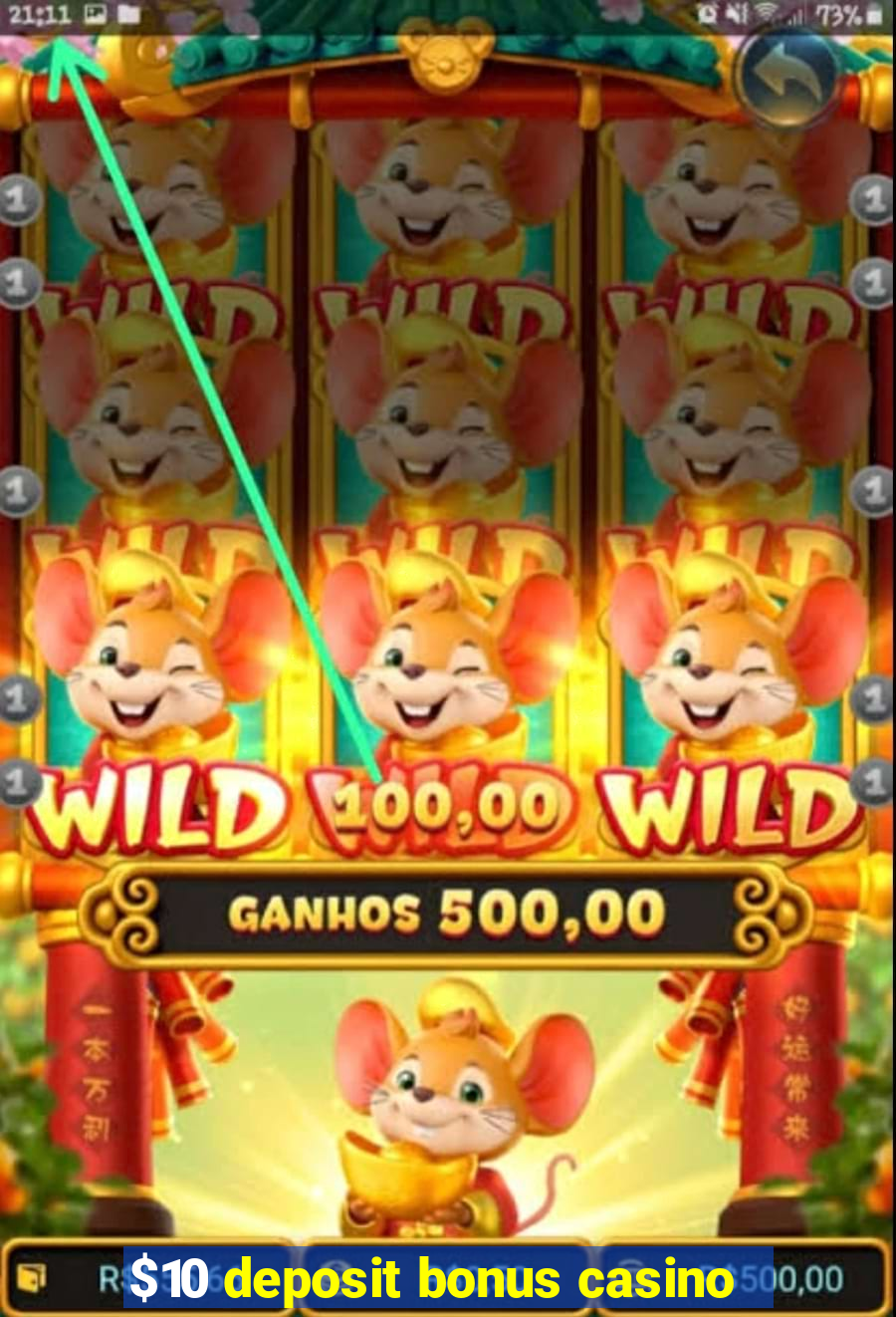 $10 deposit bonus casino