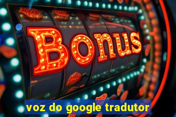 voz do google tradutor