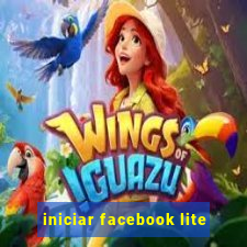 iniciar facebook lite