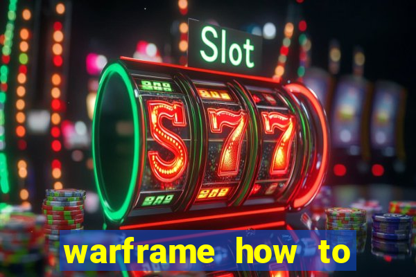 warframe how to unlock arcane slot