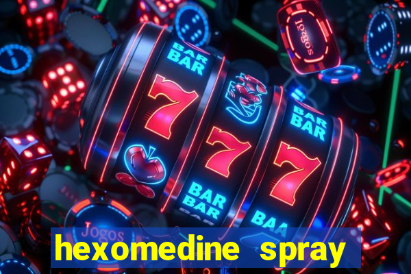 hexomedine spray para garganta