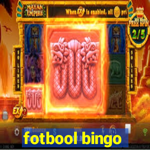 fotbool bingo