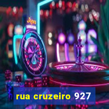 rua cruzeiro 927