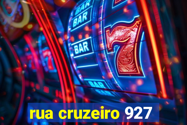 rua cruzeiro 927