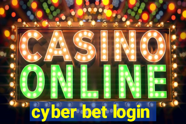 cyber bet login