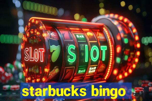 starbucks bingo