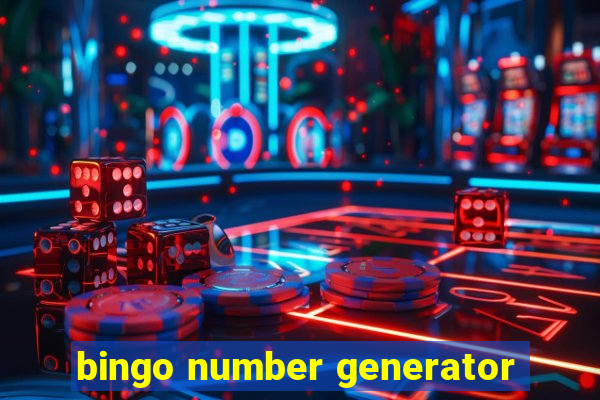 bingo number generator