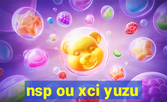 nsp ou xci yuzu