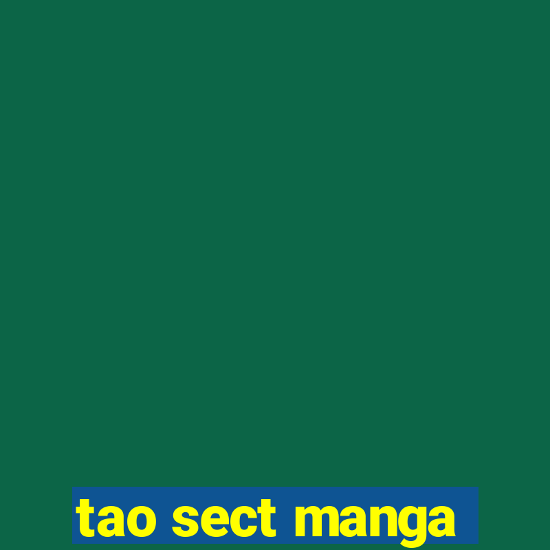 tao sect manga