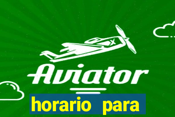 horario para apostar no tigre