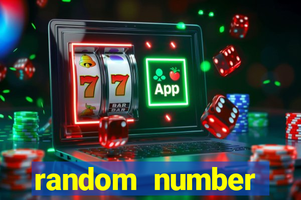 random number generator slot machine