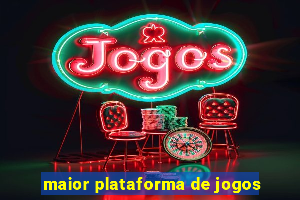 maior plataforma de jogos