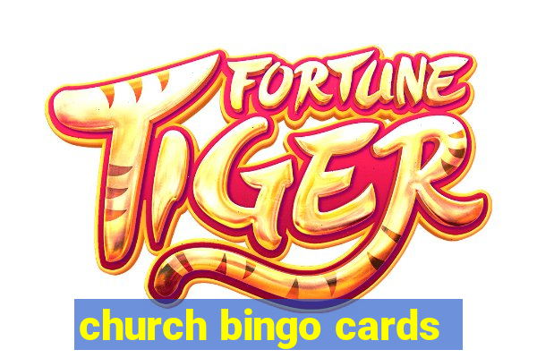 church bingo cards