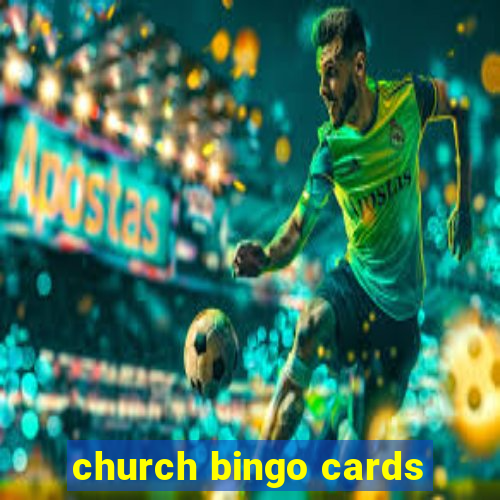 church bingo cards