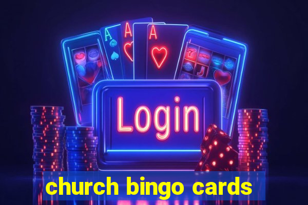 church bingo cards