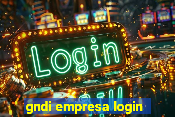 gndi empresa login