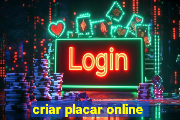 criar placar online