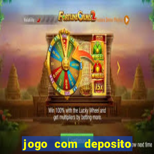 jogo com deposito de 3 reais