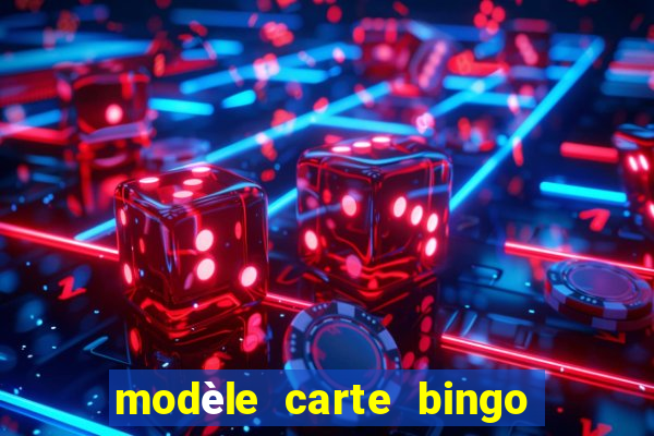 modèle carte bingo quarantaine gratuit