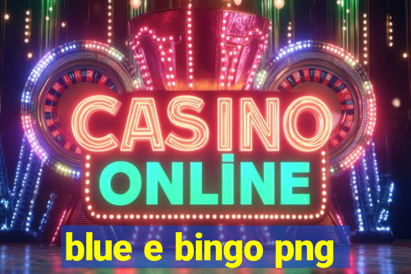 blue e bingo png