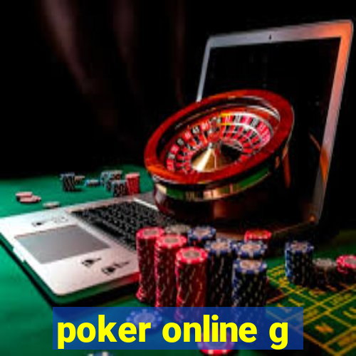 poker online g