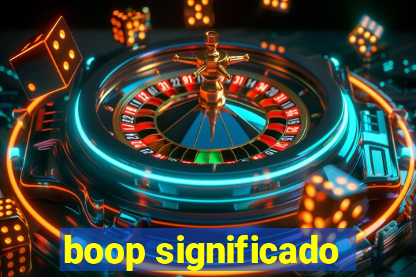 boop significado