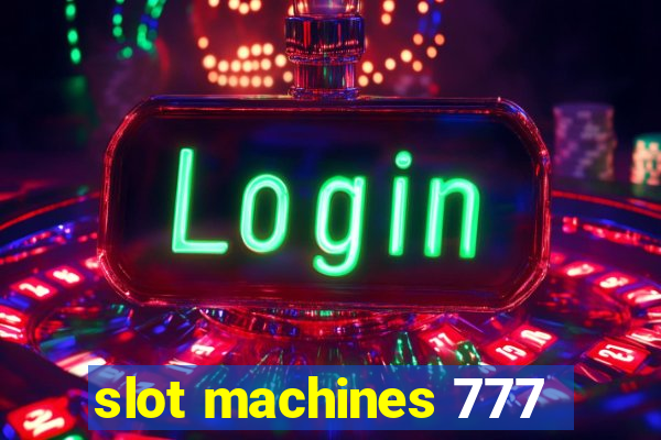 slot machines 777