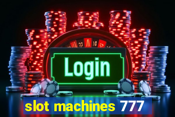 slot machines 777