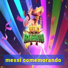 messi comemorando