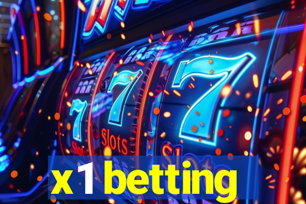 x1 betting