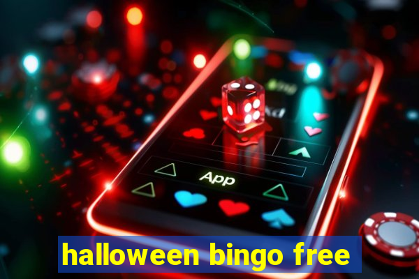 halloween bingo free