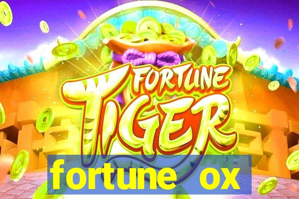 fortune ox plataforma nova